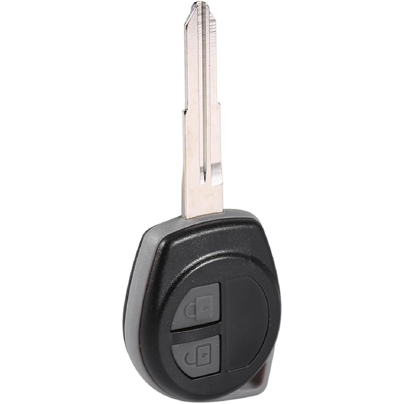 Key Shell, 2 Buttons Remote Key Shell Case Fob Smart Keyless Entry Key Fob Shell Vitara Swift Ignis SX4 Liana Alto