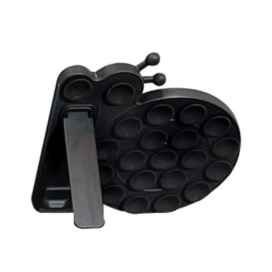 Handyhalterung in Schneckenform mit Saugnapf, faltbarer Silikonständer für Autofahren, Fitness, Kochen und Dusche