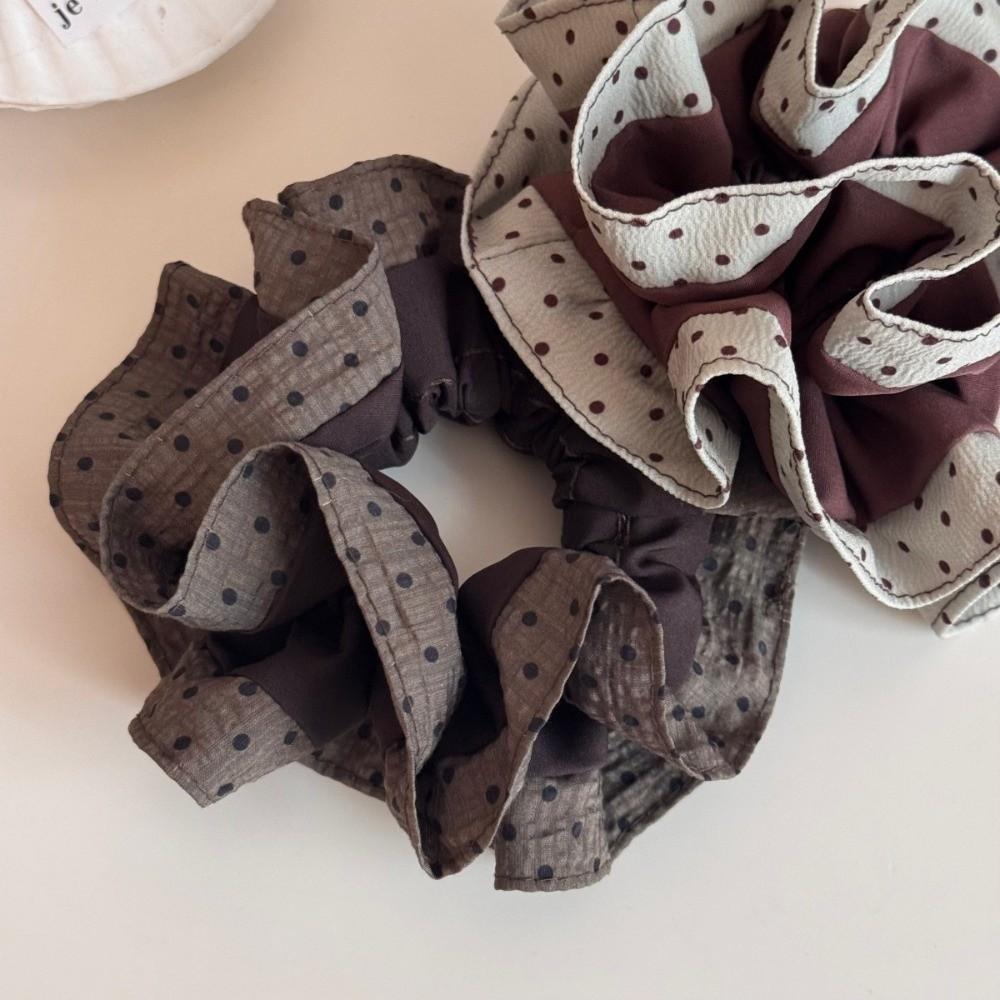 Large Size Ponytail Hair Scrunchies Rubber Band Hair Bands Elegant Elastic Hair Ties Girls