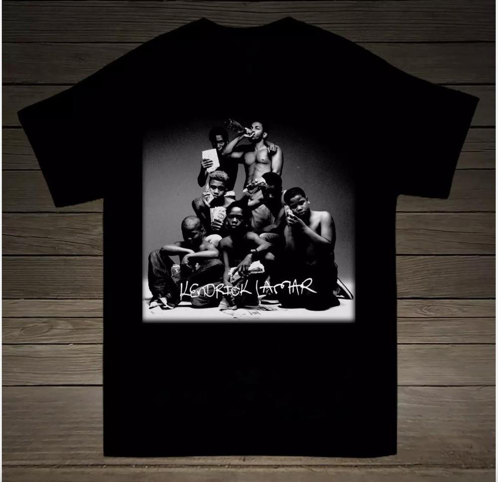 Kendrick Lamar To A Butterfly Cotton Black Unisex T-Shirt Unisex T-Shirt L