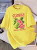 Summer Handpicked Guava Print Unisexs Tshirt Soft Round Neck Casual Wear Graphic T Shirts Streetwear Y2k Top Unisexs Clothing