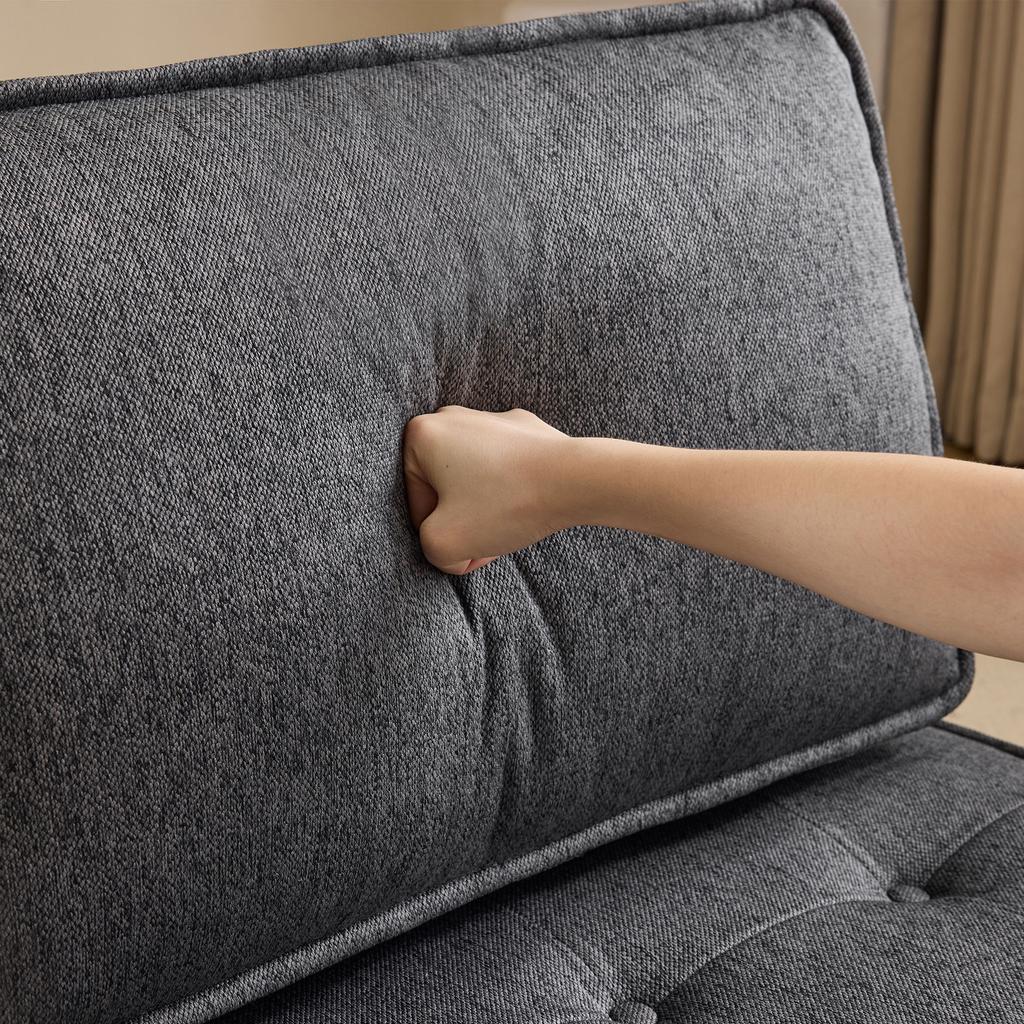 Single sofa, small seating set, living room armchair, bean bag, sofa for bedroom, guest room or children's room