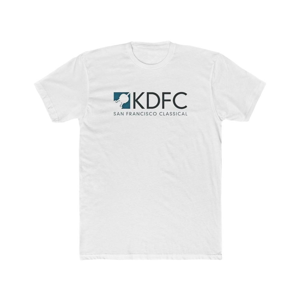 

KDFC San Francisco Classical Music Station Men#039;s Cotton Crew Tee Unisex T-Shirt S