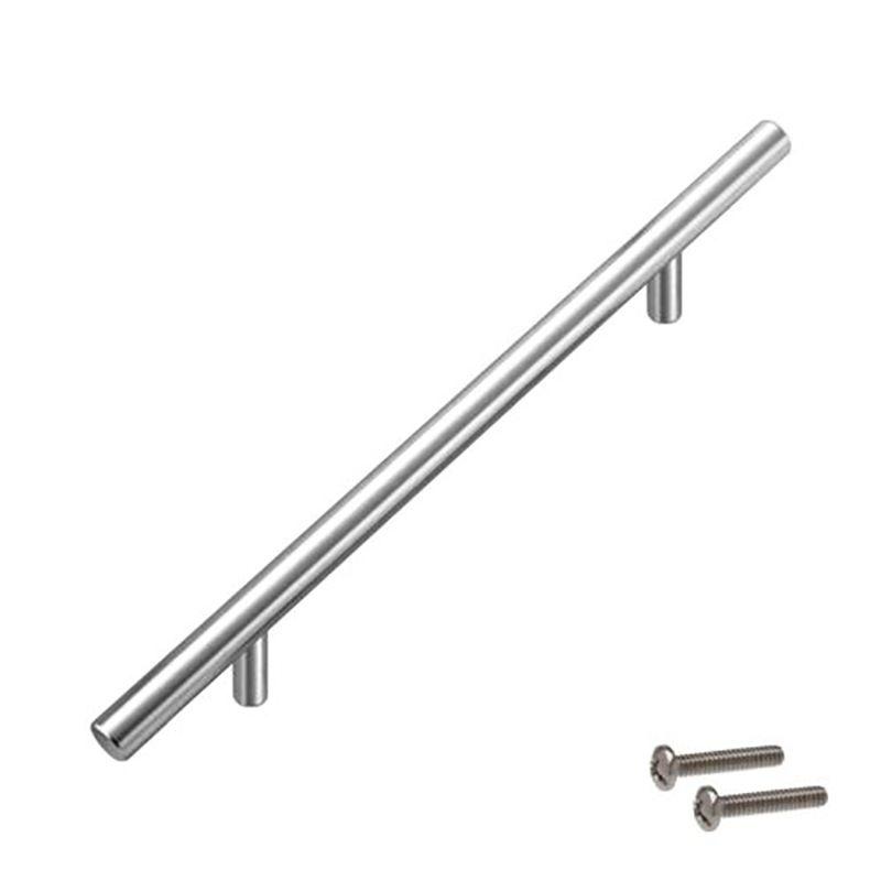 

Т-образные ручки для ванной комнаты, кухни, шкафа, ящика, двери шкафа, межцентровое расстояние 64-320 мм Stainless Steel,12*100*64mm