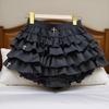 Gonna Punk Hot Girl a Torta Gonfia con Croce Nera – Design Dimagrante Anti-esposizione