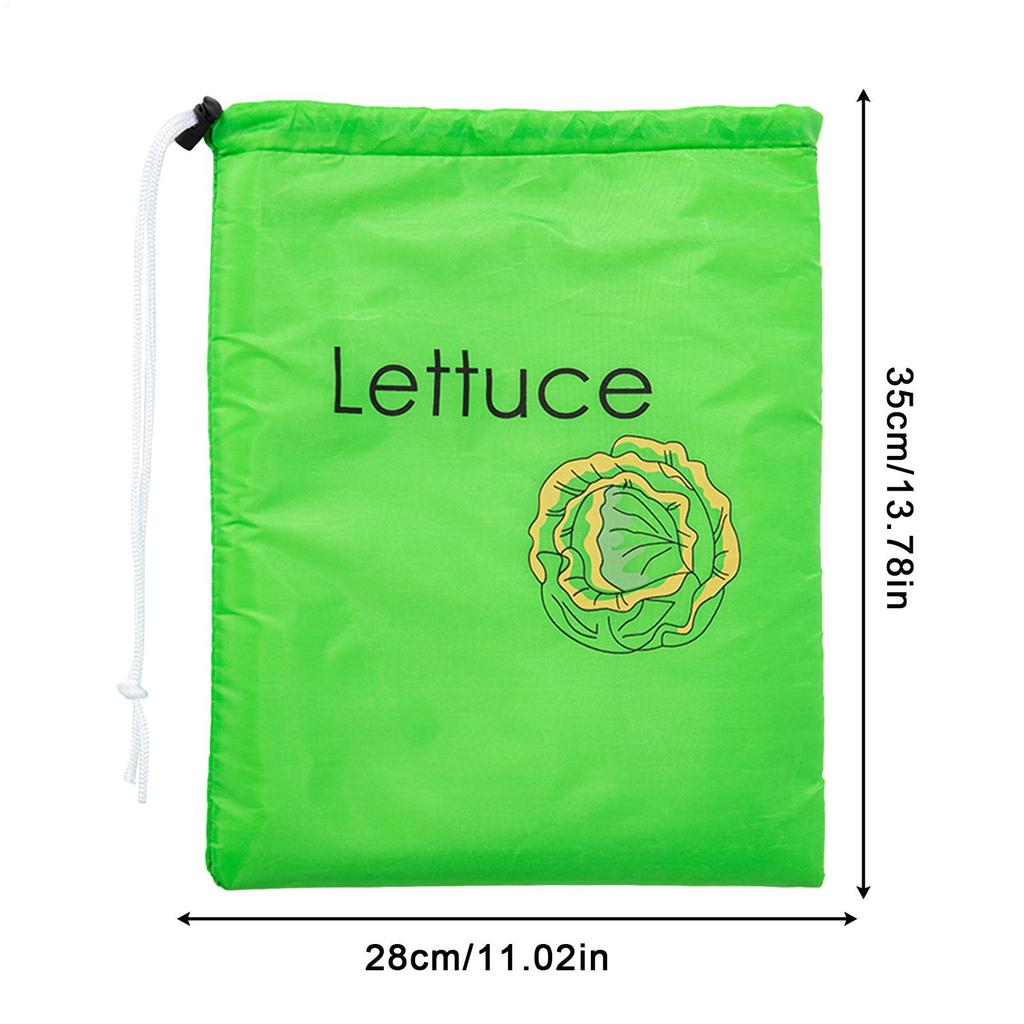 1pc Fruit Vegetables Storage Bag Insulated Shock-proof Lettuce Banana Fresh-keeping Bundle Pocket Drawstring Banana Preserve Bag