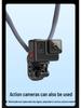 Anti-Shake Magnetic Neck Lanyard for Mobile Phones & DJI Action 6/5 Pro - Ideal for Live Streaming, Running, Cycling