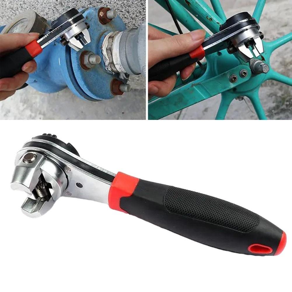 Hand Tool Adjustable Wrench Ratchet Wrench Spanner Tool Transition