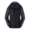Spring, Autumn and Winter Men's Three-in-one Two-piece Jacket Outdoor Sports Detachable Hooded Trendy Padded Clothes