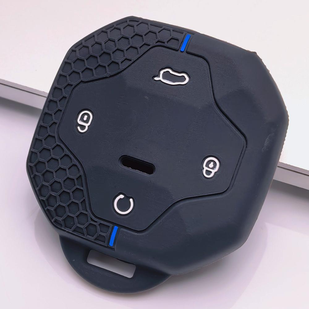 Key Fob Cover for Jetour Shanhai T2 L9 T3 Traveler Dashing Anti-Scratch Surface Shockproof Structure Soft Grip Texture Easy Install Design
