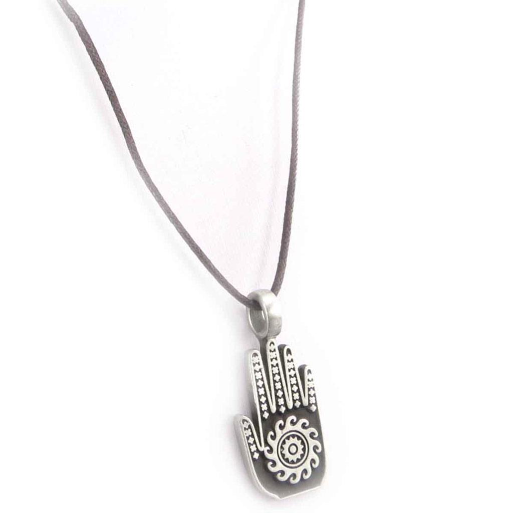 Les Trésors De Lily [J8499] - Brown 'Fatma' Designer Necklace