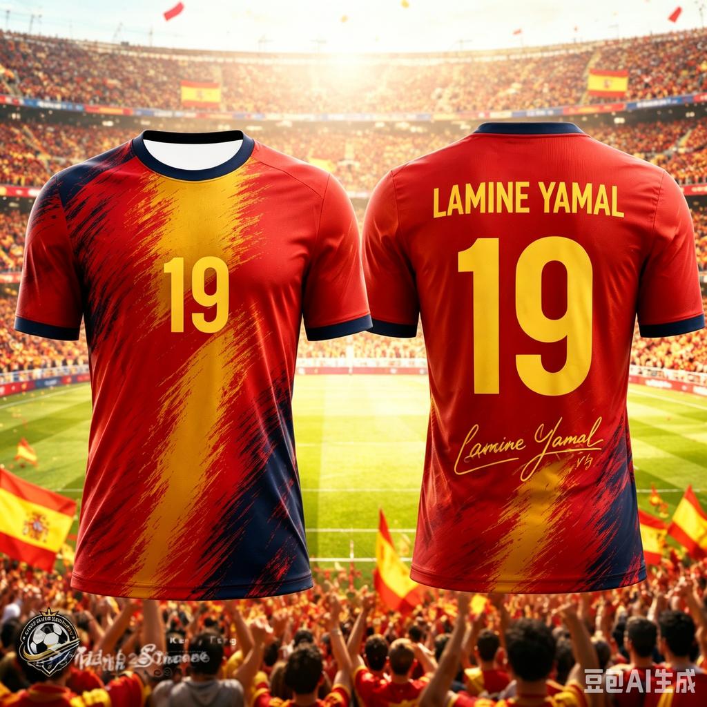 2026 New Hot Sale Spain Football Jersey Fan Collection Edition Breathable Quick Dry Casual Sportswear Men Women Family Kids Tees