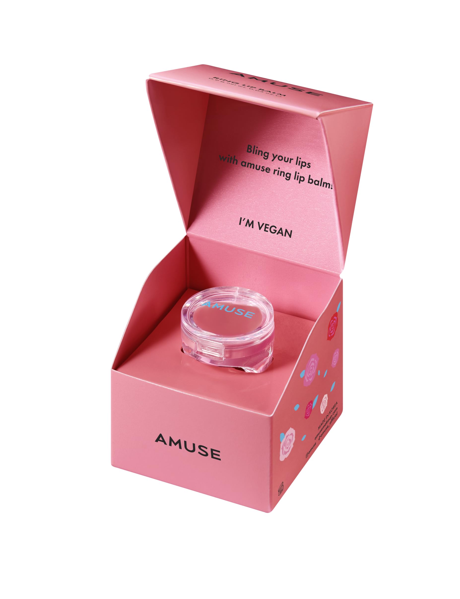 

Ring Lip Rose [AMUSE Official] [NEW Balm/5 Colors] (03 Ring)
