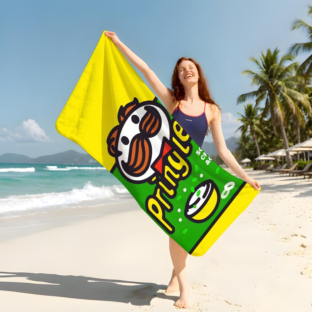 Essen P-Pringles Handtuch Stranddecke Handtuch Für Reise Fitnessstudio Dusche Luxus Leichtgewicht Camping Pool heiß
