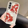 Comics Dragon Caricature Cover Phone Case For HONOR 600 400 90 LITE 300 200 70 50 20 10I 9X 8X PRO DIY Case Shell Funda Capa