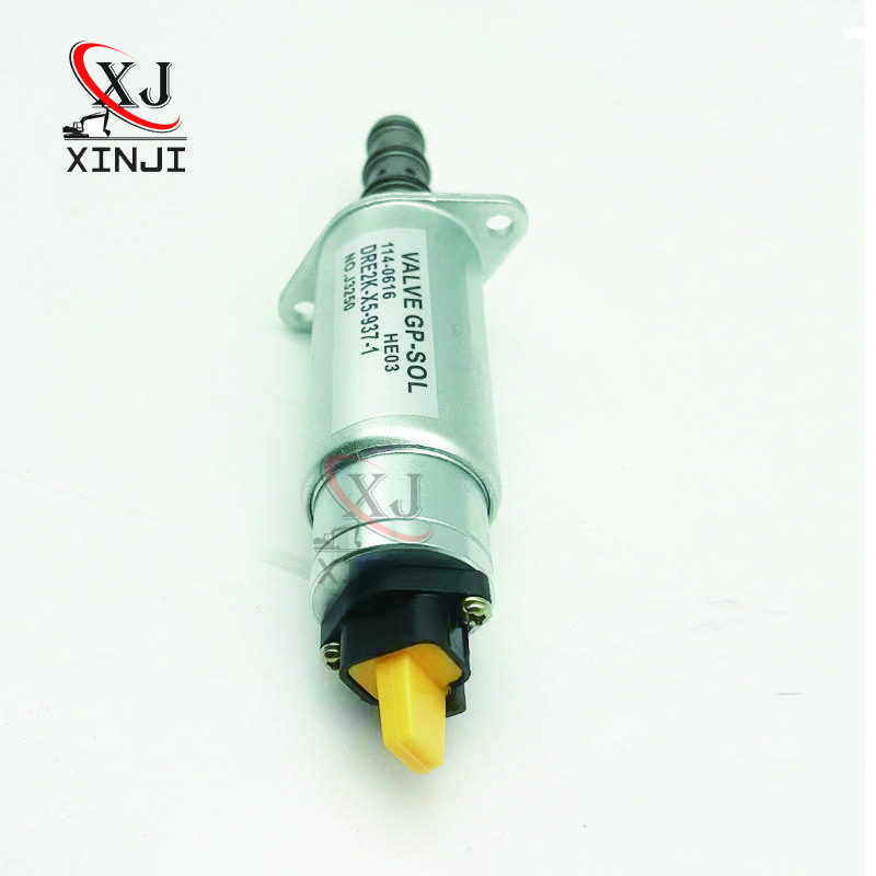 1140616 Excavator Parts E330C Hydraulic Pump Solenoid Valve 114-0616