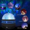 Mini Starry Sky Projection Lamp LED With 7 Color Patterns Remote Control Multifunctional Polar Night Light Bedroom Atmosphere