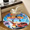 Blaze,Monster Machines Chair Mat Round Rug Office Carpet, Machine Washable, Non Slip, Suitable for Living Rooms, Bedrooms