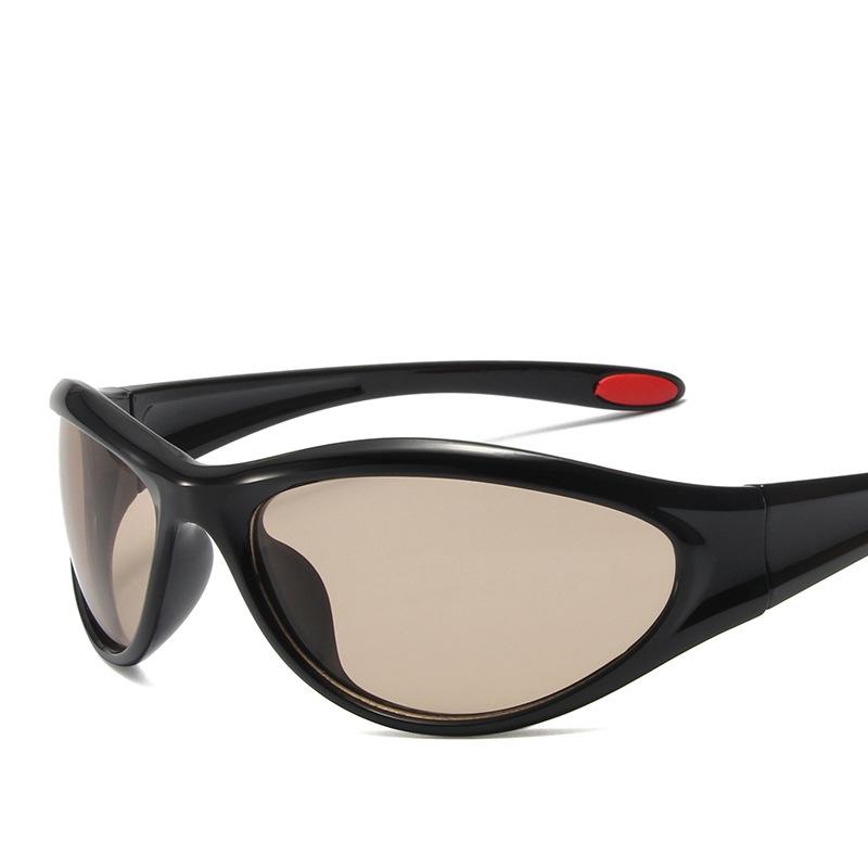 Fashion New Style Y2K Sports Sunglasses Retro Ladies Outdoor Cycling Hip-Hop Uv Protection Sun Glasses