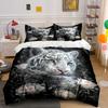 White Tiger, Roses, Sparkles. Bedding Sets Duvet Cover Sets Duvet Covers Pillowcases(1 * Duvet Cover 2 * Pillowcases Without Duvet Insert)