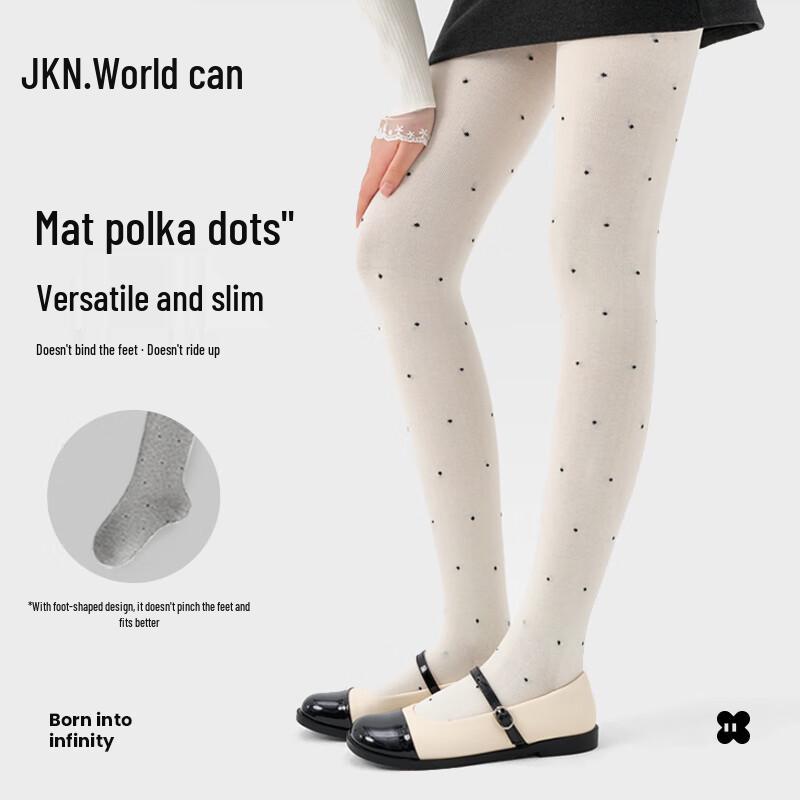 

JKN Колготки для похудения в горошек One Size