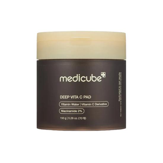 

Medicube Deep Vita C Pad Brightening & Dark Spot Care Toner Pads 150g (70 Pads)
