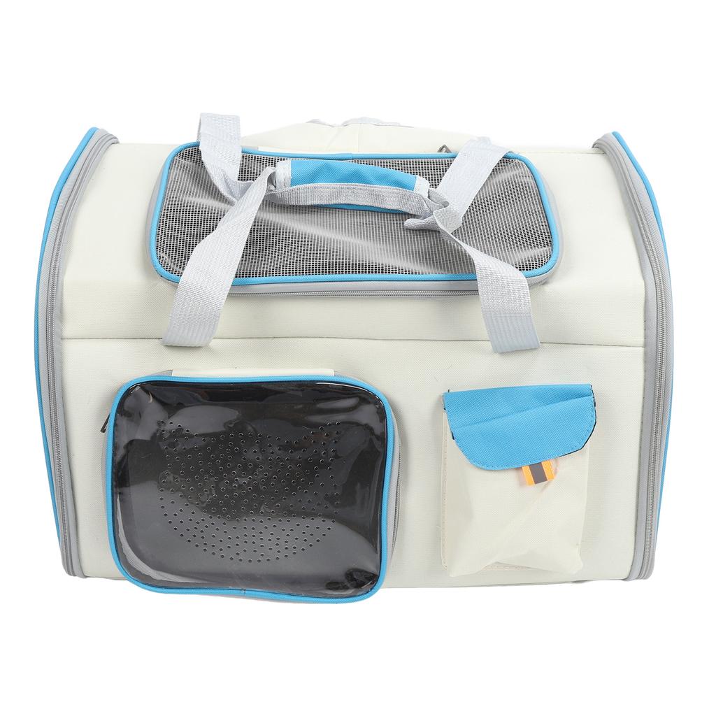 Pet Carrier Breathable Mesh Pet Carrier Backpack Large Capacity Portable Cat Carrier Easy to Clean