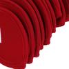 10Pcs Neoprene Golf Club Putter Head Cover Wedge Iron Protective Headcovers Set