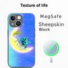 Classic girl Yatsura LUM classic anime Phone Case For iPhone 17 16 15 14 13 12 Plus Pro Max  High-end Luxury Magsafe Sheepskin