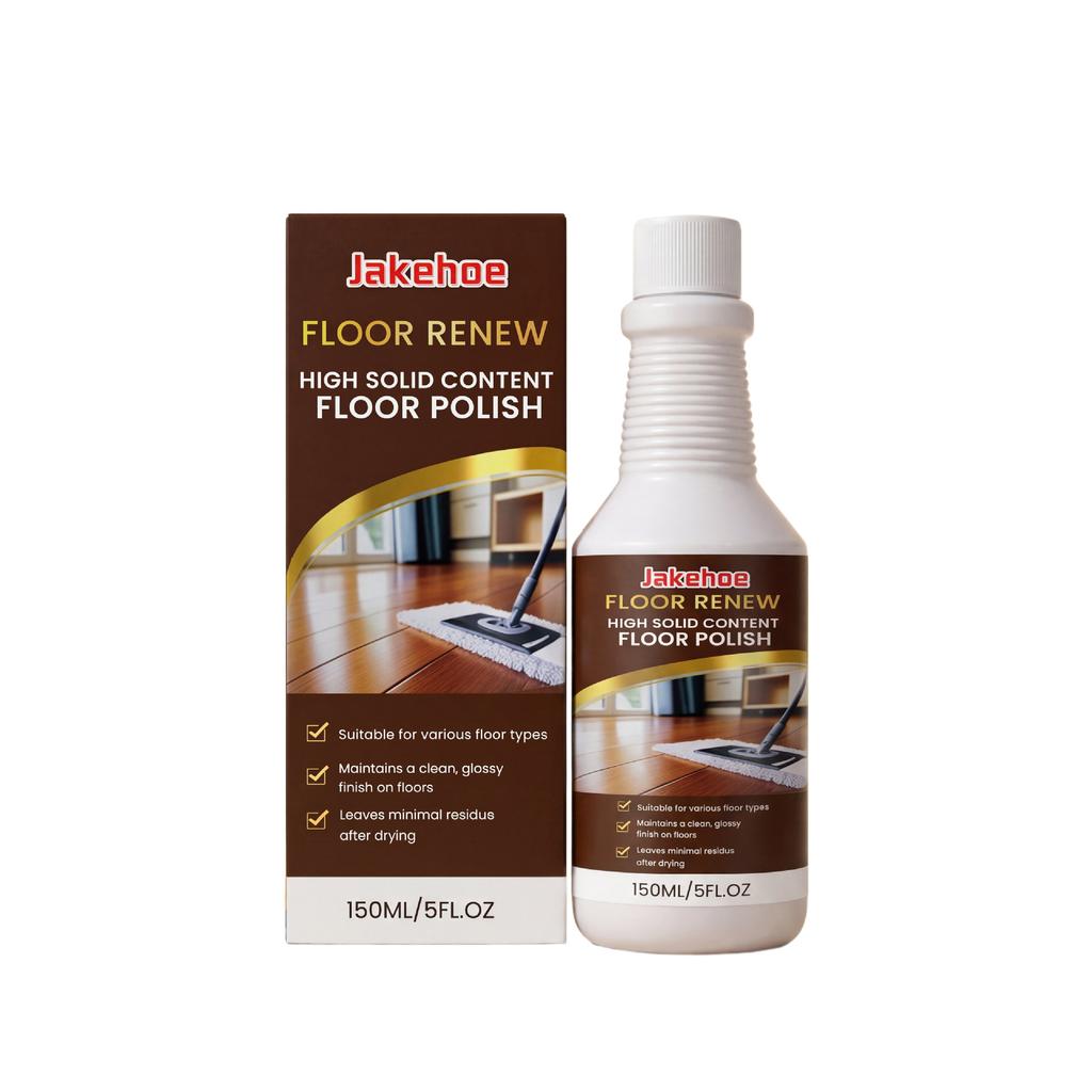 JAKEHOE Floor Polishing Agent Daily Household Convenient Decontamination and Descaling Floor Brightening and Polishing Cleaning Agent Less