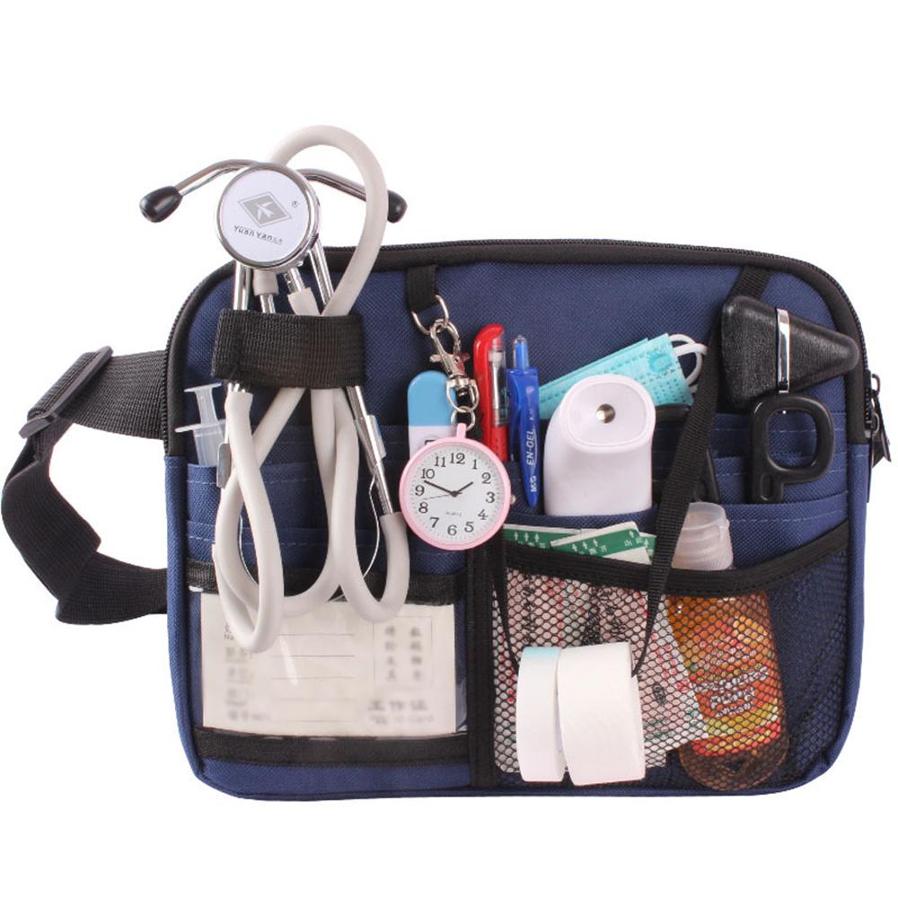

Large capacity multi-layer nurse tool storage bag, nurse waist bag supply toolkit, doctor nurse treasure portable waist bag