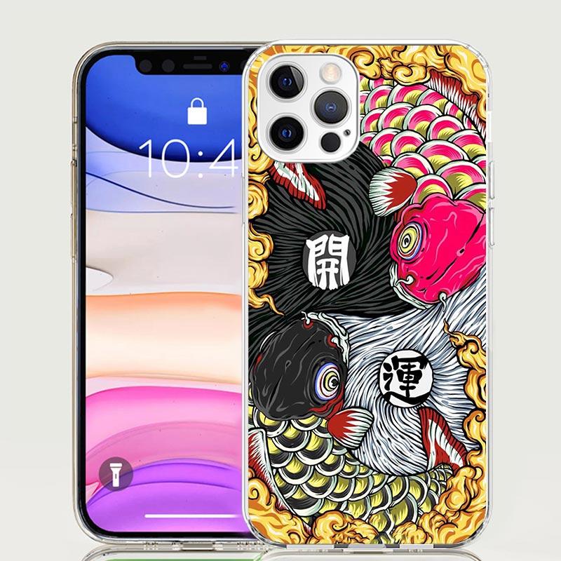 Life Yin Yang Eight Diagrams Phone Case For iPhone 17 Air 16 15 Plus 11 14 Pro Max 13 Mini 12 7 8 + SE Pattern Art Customized Co