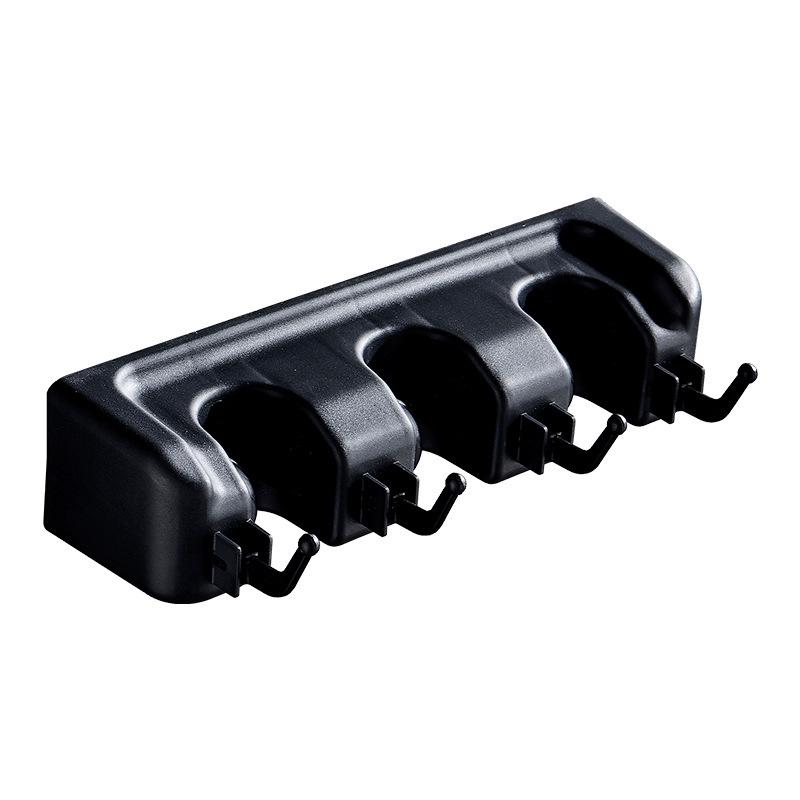 Premium Magic Mop & Broom Holder - Bathroom Storage Solution