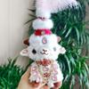 Xinjiang Little Lamb Keychain Bare-faced Sheep Tourist Souvenirs Sheep Keychain  Bag Decoration