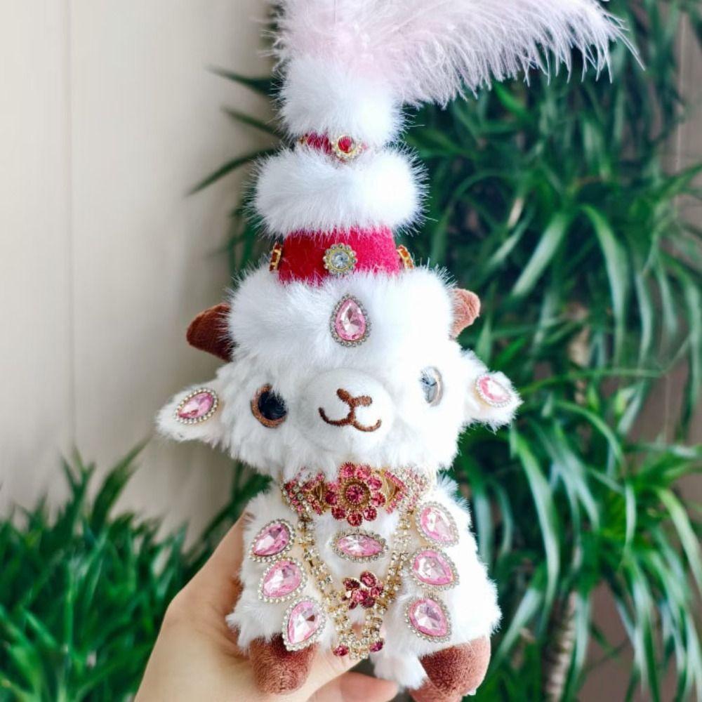 Xinjiang Little Lamb Keychain Bare-faced Sheep Tourist Souvenirs Sheep Keychain Bag Decoration