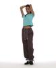 PARTIMENTO WOMEN Dbr Print Relaxed Tee_Emerald
