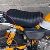 Mr Quick Tack Roll Seat for HONDA Monkey 125 Black/Red