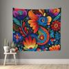 Hanging for Living Room Merry Christmas Snowman Tapestry Modern Wall Art Wall Blanket Aesthetic Tapestrys Indoor Tapestries for