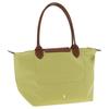 Longchamp Le Pliage Recycelte Nylon-Tragetasche, Umhängetasche Medium Damen Gelb & Grün & Braun 2605089244