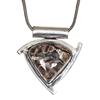 SOLID STERLING SILVER TURTELLA JASPER INCH PENDANT Jasper Turtella Silver