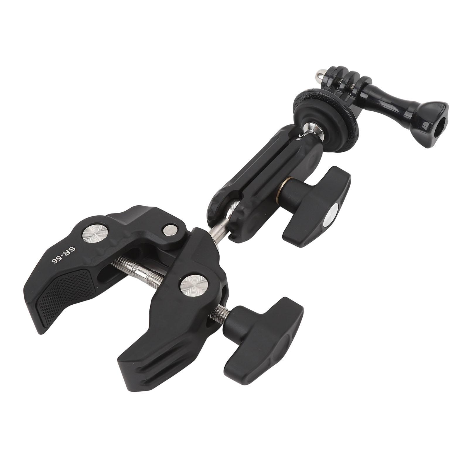 

Суперзажим Волшебная рука Алюминиевый сплав Двойная шаровая головка Волшебная рука Крепление для монитора с резьбой 1/4 и 3/8