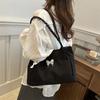 Korean version of large-capacity bag women's 2025 winter new niche tote bag fashion foreign commuter armpit handbag