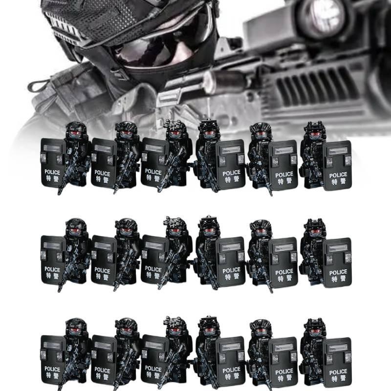 Military Special Forces Weapon Building Blocks Assembled Toys Children Gift