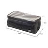 SK11 (SK11) Pacat Bag Clear Width 280 x Height 120 x Depth 130mm Large opening with lid SPB-CR280 Black For work/carpenters/outdoor use