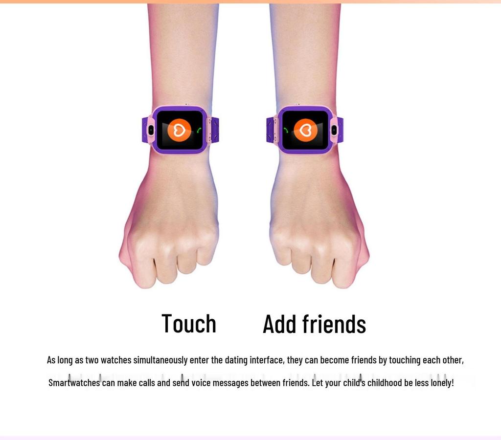 4G Kids Smartwatch with Video Call & GPS Tracking - Waterproof and Perfect for Primary School Students