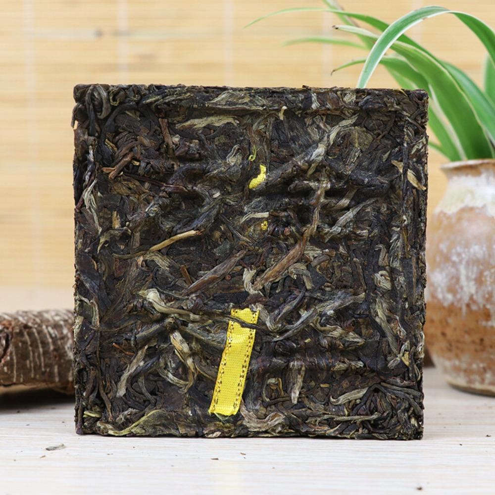 Yunnan Pu-erh Traditional Xiaguan Tea Brick 100g Big Snow Mountain Gold Silk Pu-erh Tea 100g Pu-erh Brick Tea Xiaguan Gold Silk 100g