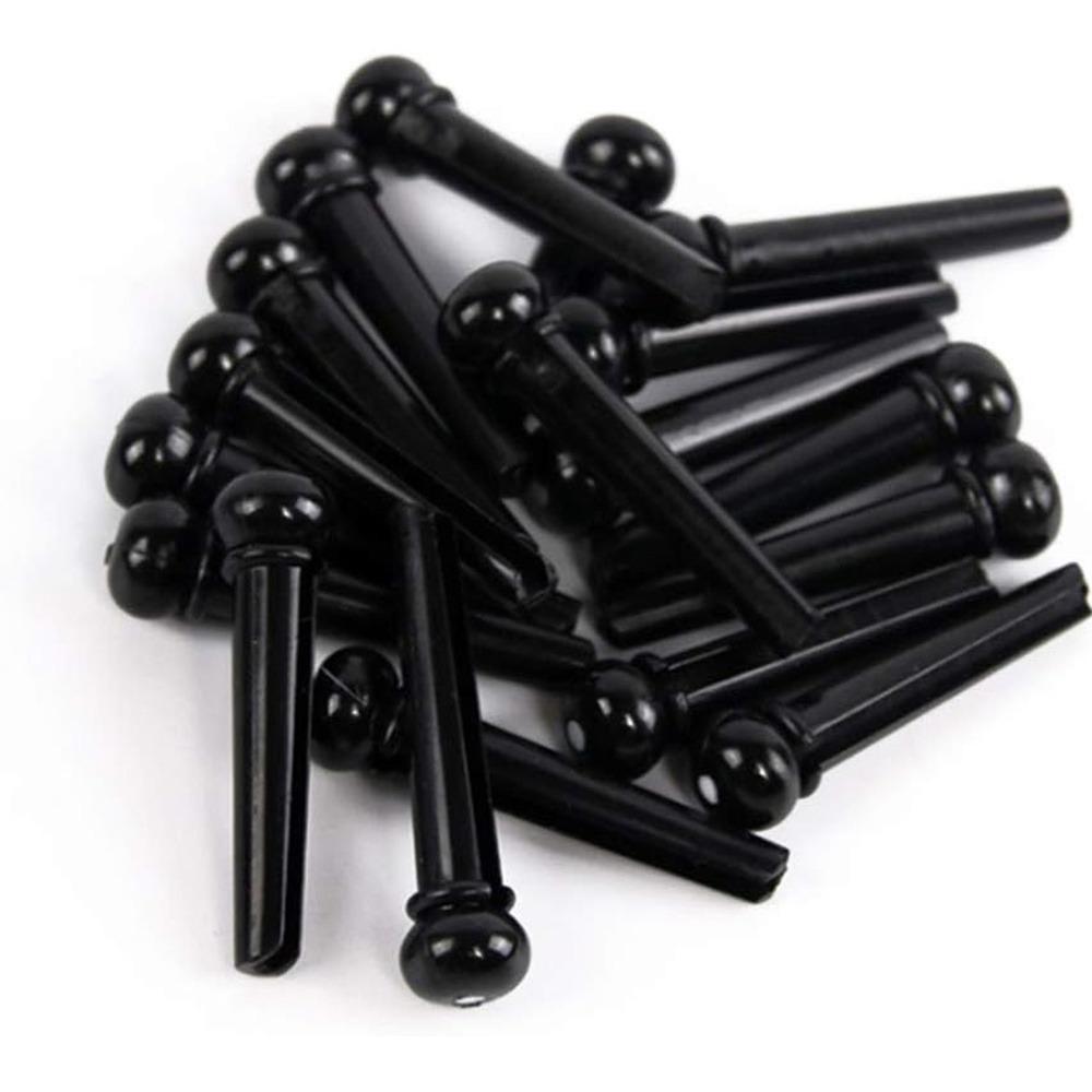 6pcs/lot 6 String Guitar Bridge Pins Plastic Bridge Pins Stringed Instruments Folk Acoustic Classic Guitar Accessories