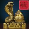 Copper Snake Ornament, Twelve Zodiac Zodiac Snakes, Ruyi Snake, Home Living Crafts Gift