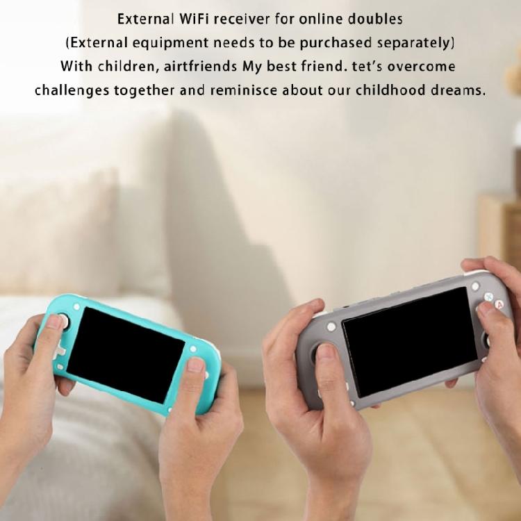 4.3inch Handheld Retro Game Console 64G/128G Expandable Memory Lightweight Portable 3000mAh Preloaded Classical Game