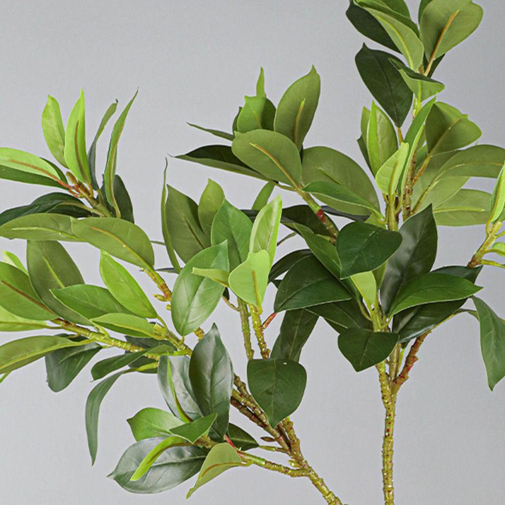 Large Artificial Ilex Chinensis Realistic Fake Plants Pachira Branches  Home Living Room Decor